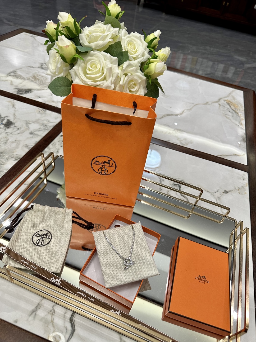 HERMES jewelry model 07